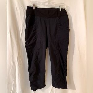 PrAna Black Capri Pants with Pockets